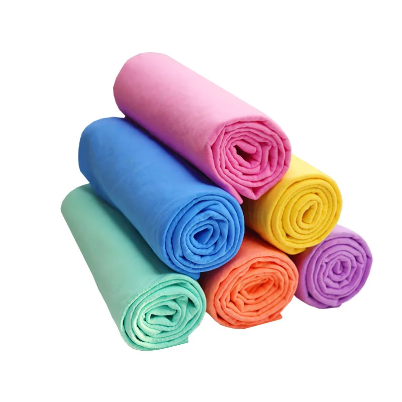 Car care deerskin chamois pva clean cham microfiber towel