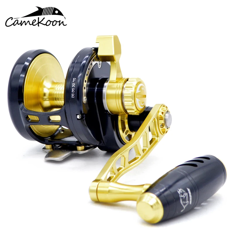 Big game fishing reels saltwater trolling overhead fishing jigging reels