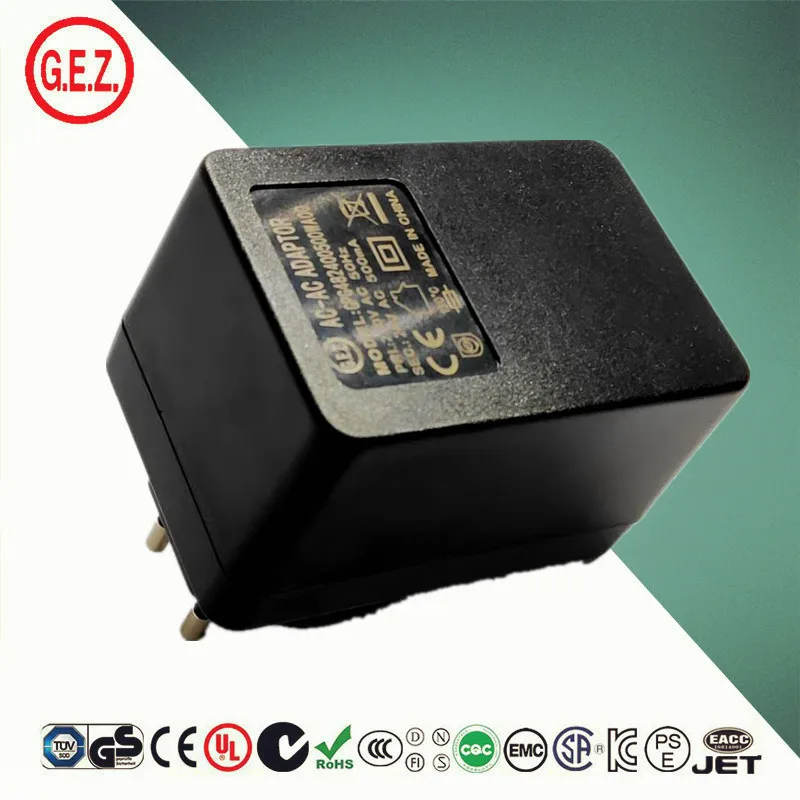 Universal AC To DC AC To AC EU UK Plug 12V 15V 24V 300mA 500mA 1000mA Linear Power Speaker Adapter