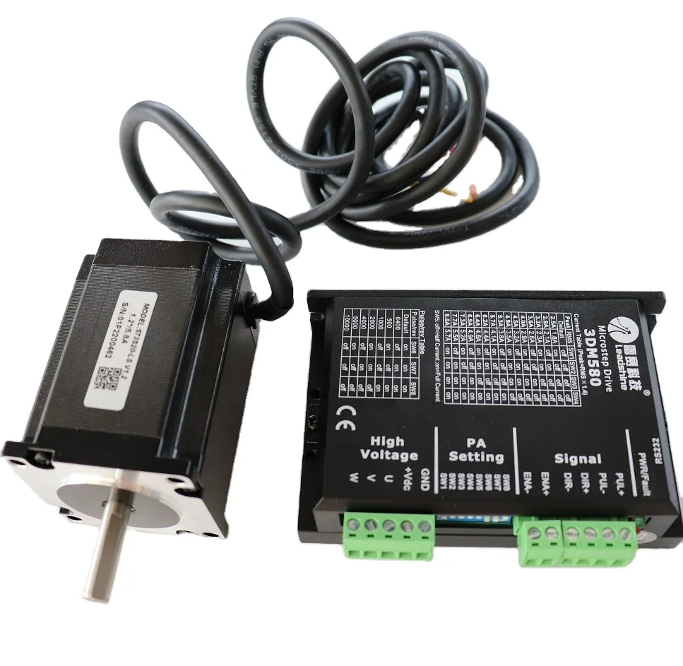 Lihua High Speed Motor Torque 3 Axis Breakout Board Stepper Servo Driver Nema 23 Stepper Motor Driver 3 Phase Stepping Motor