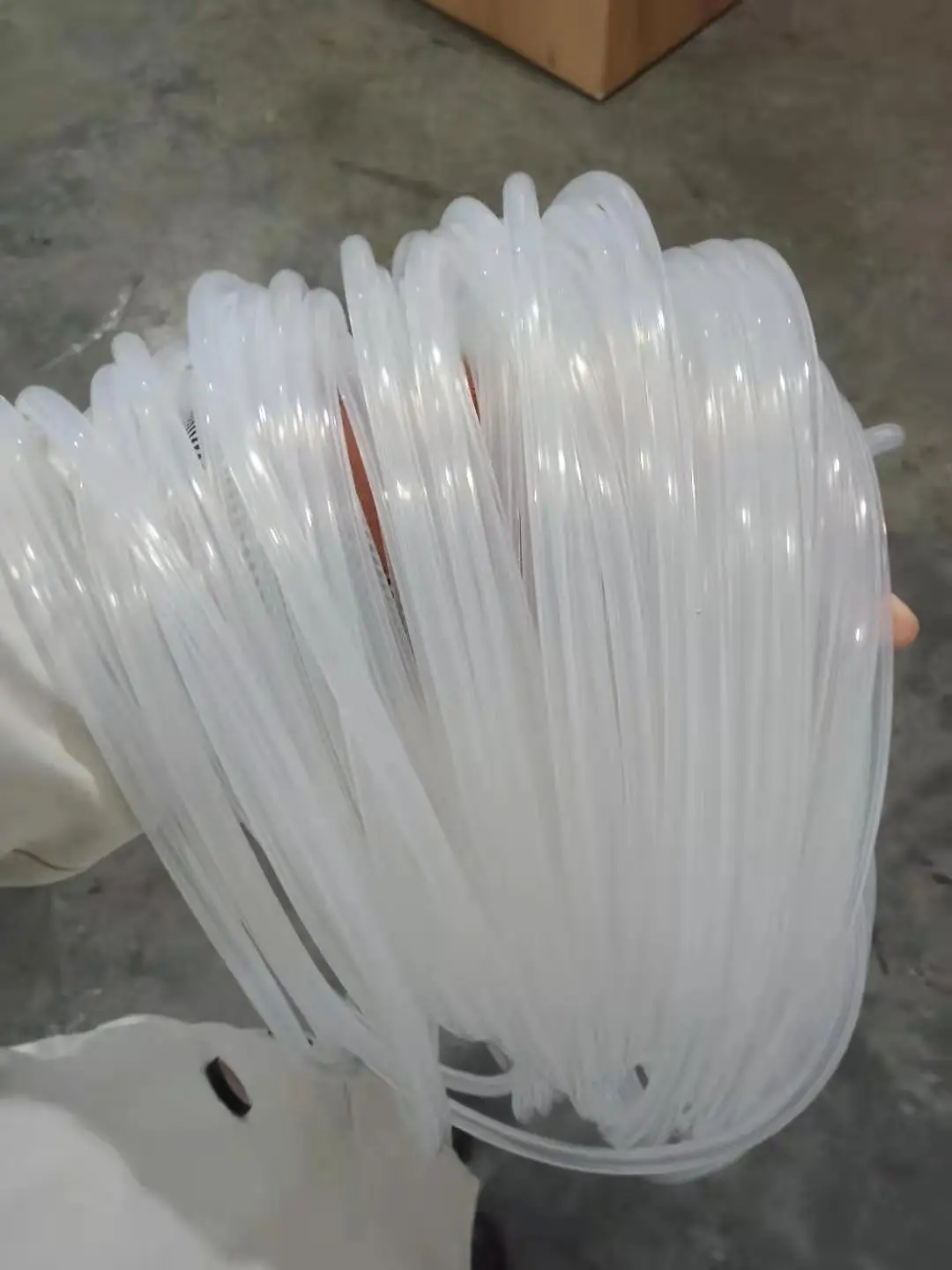 Silicone tube silicon pipe for gauze ball nonwoven ball medical grade good quality