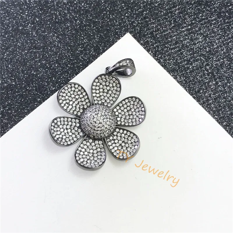New Stunning fashion the Beautiful sunflower shape of pendant symbol  Charm Accessoires for Bracelet Making pendant