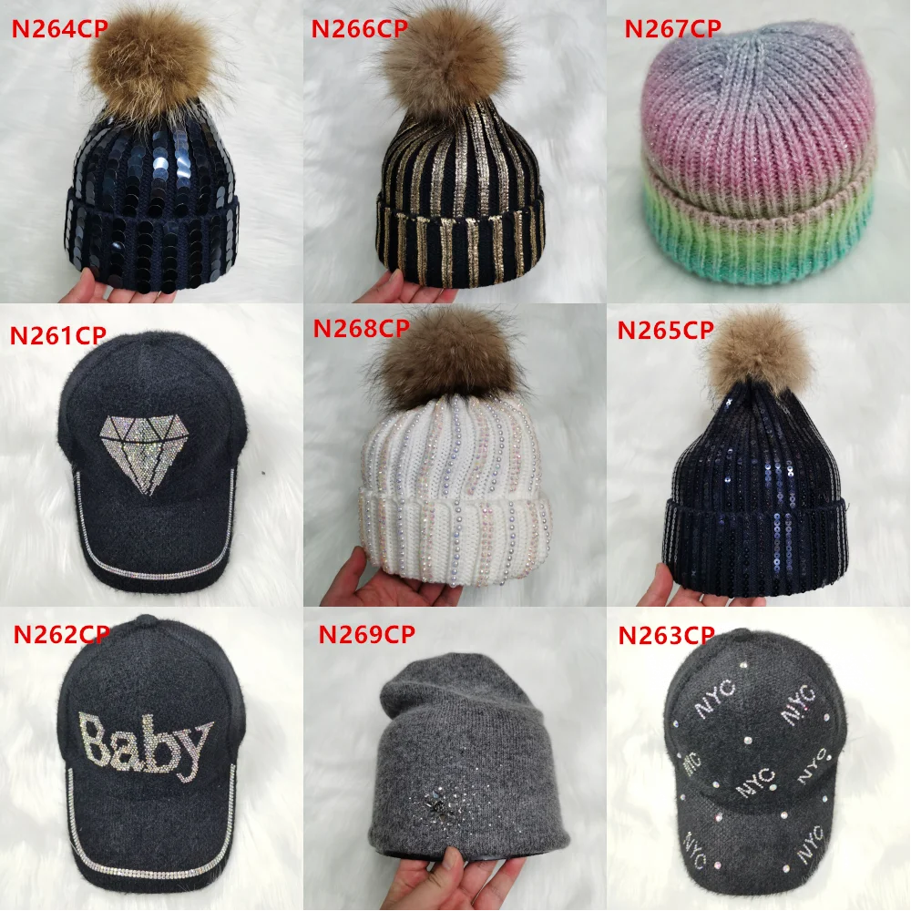 Роскошная Ковбойская шапка N244CP со стразами блестящая корона регулируемая Потертая джинсовая кепка бейсбольная для баскетбола