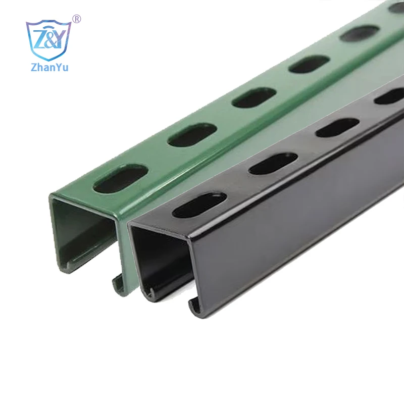 Galvanized 41*21/41*41 Unistrut C Channel Steel Strut Channel for Seismic Support