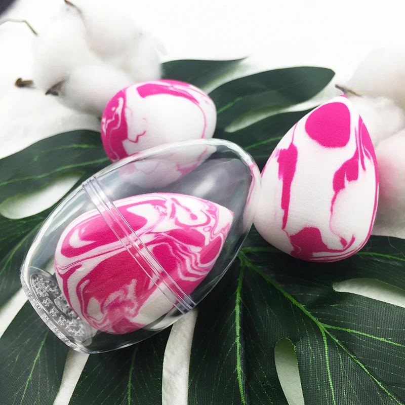 New Arrivals Dual Layer Fuzzy Velvet Microfiber Beauty Makeup Sponge With Micro Fiber Flocked Face