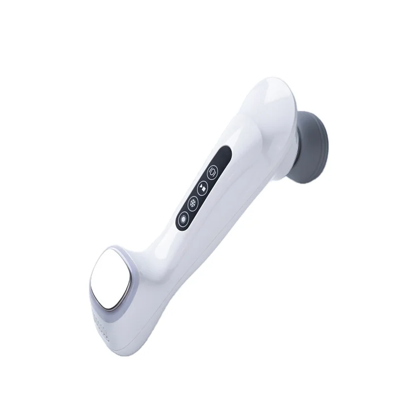 Multiple function rechargeable hand held beauty care 3 level wireless anti aging face wand massager