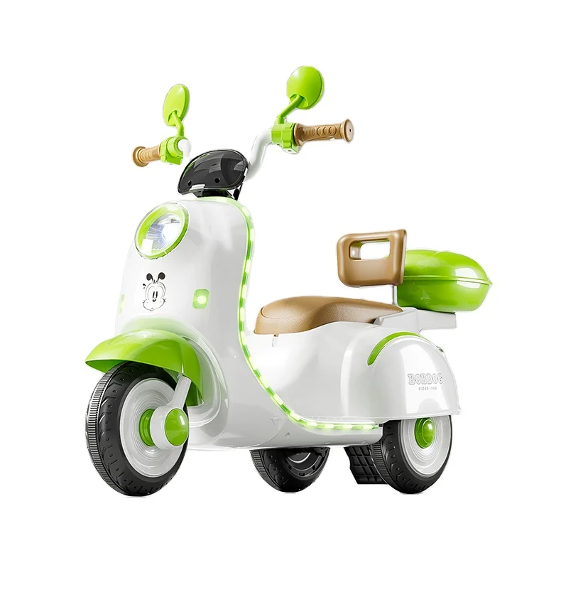2024 new design electric vespa motorcycle power motor bike for 2-6 years old children ride-on cars