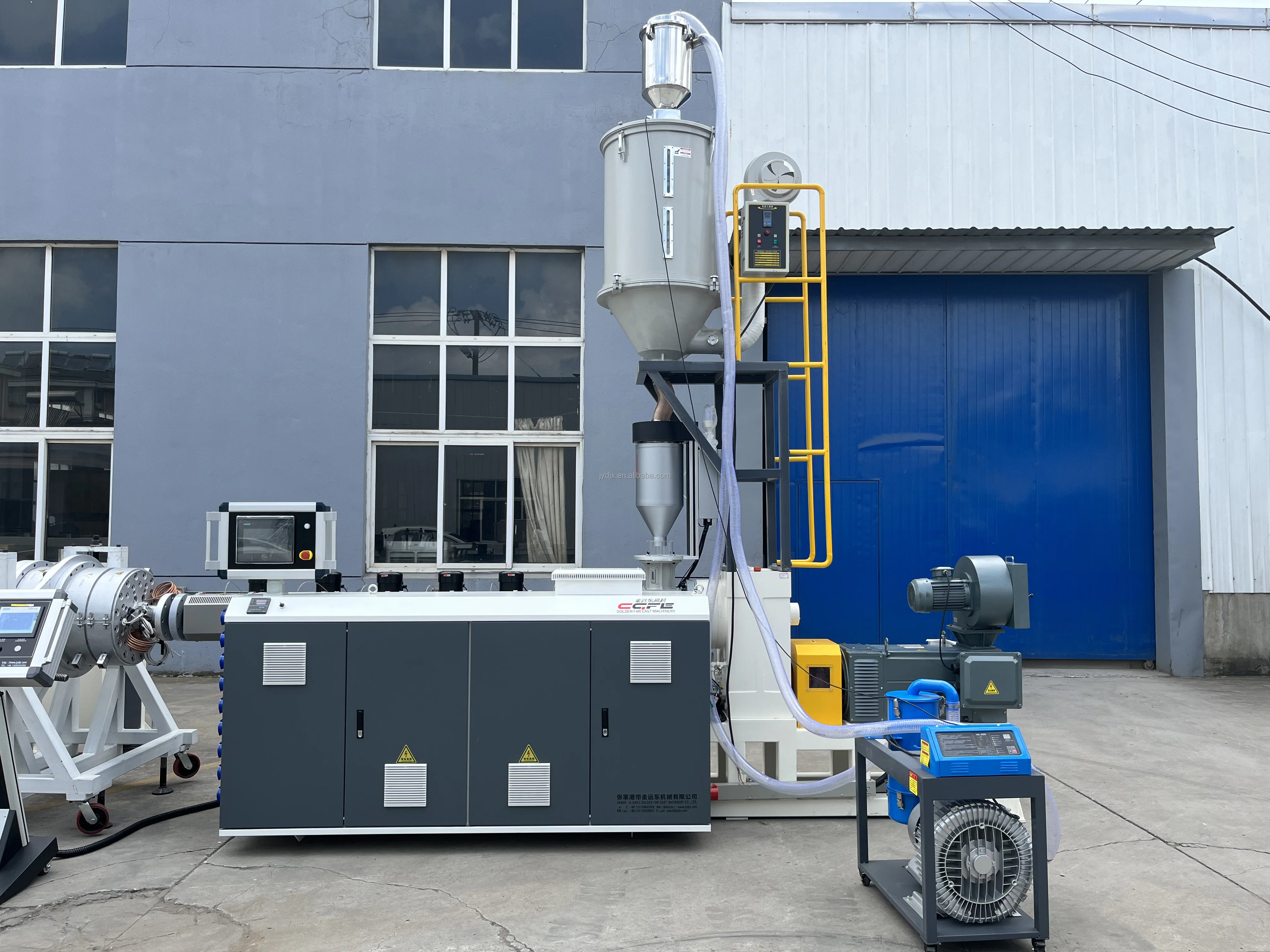 Factory supply Plastic PPR PP PE PVC HDPE Pipe Making Extruder Machine production line for sale