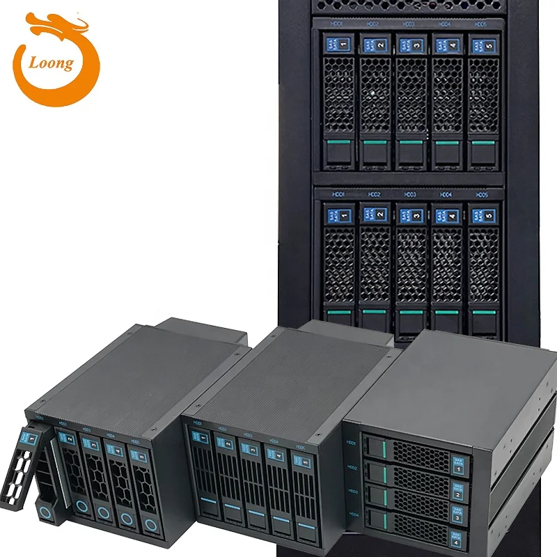 5 Bays Hot Swap Storage