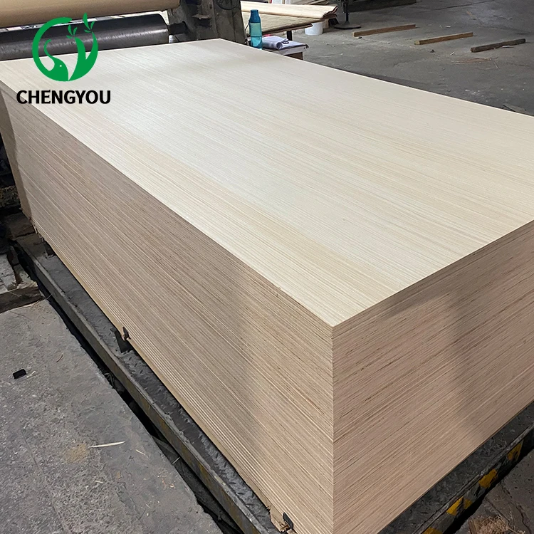 Raw Materials 18mm Plywood Office Furniture Plank Melamine Veneer Ply Price Sheet Factory Direct Wholesale