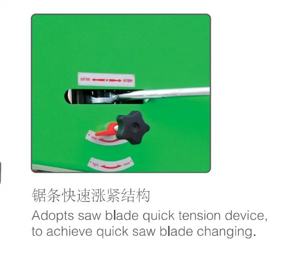 MJ345E Working Width 370mm Woodworking Band Saw Machine Manufacturer Factory