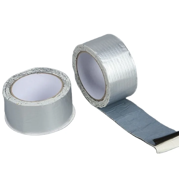 Fashion Hot selling 1.2mmx5cmx5m Butyl rubber Waterproof flashband Polyester sealant butyl rubber tape with good price
