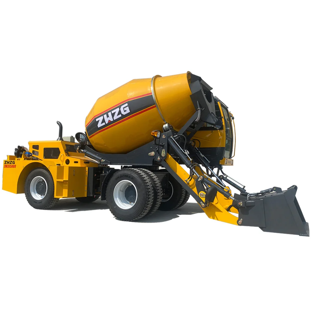 5.5 CBM Mobile Self-Loading Concrete Mixer Cheap For Sale