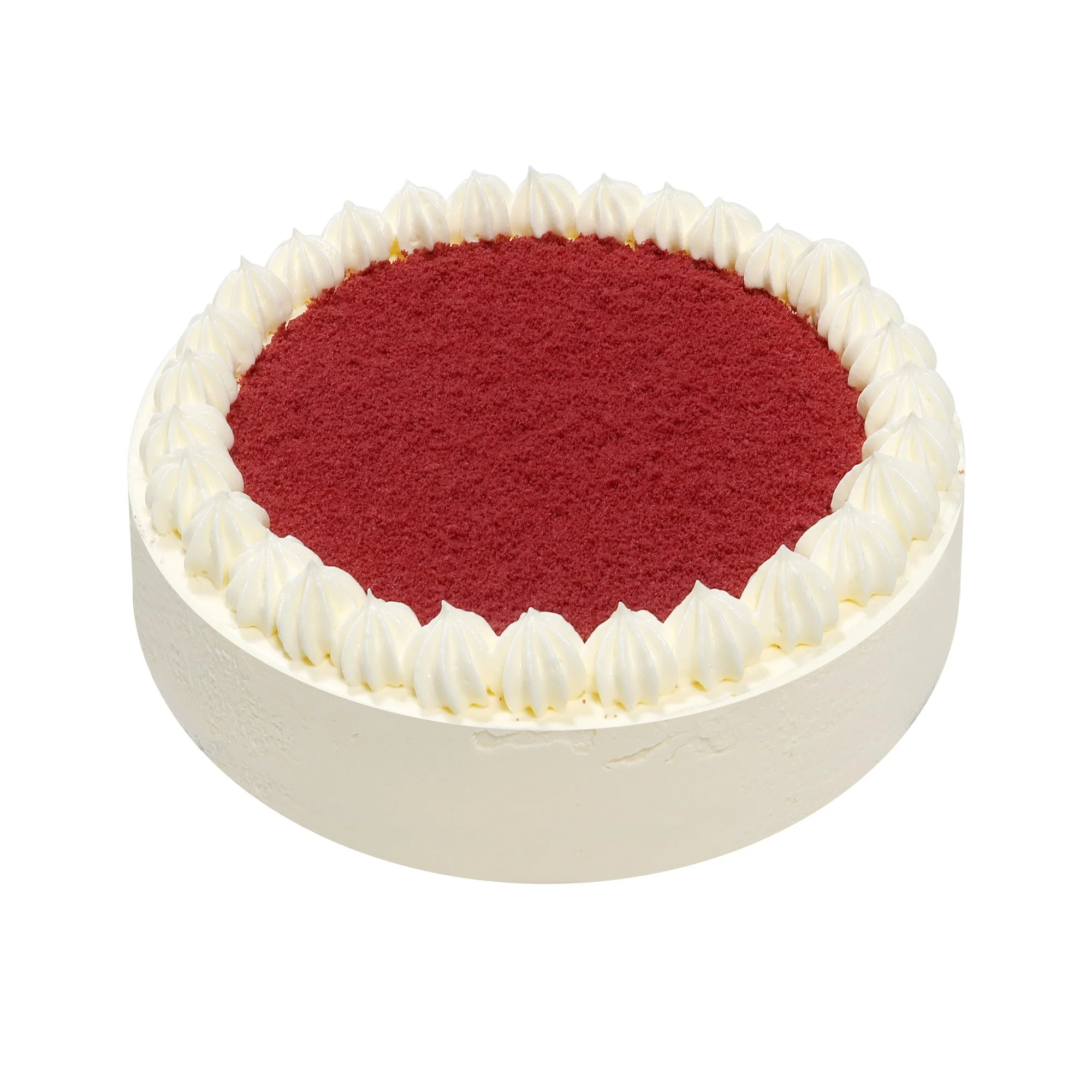 High quality birthday party cream mousse cake 8 inches
