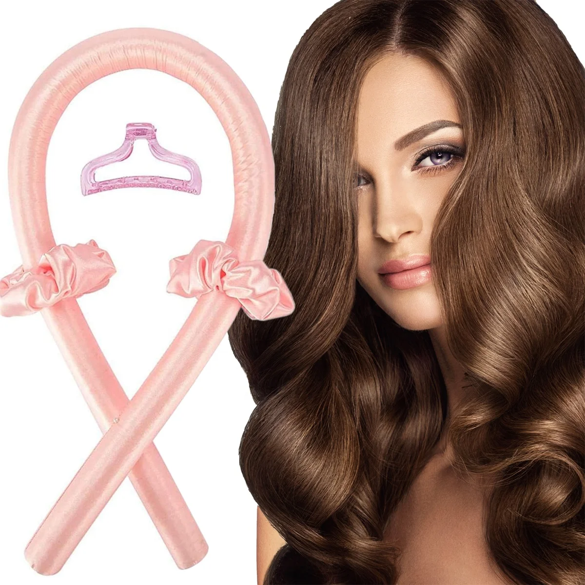 Heatless hair curlers for home use or salon professional use for curly hair