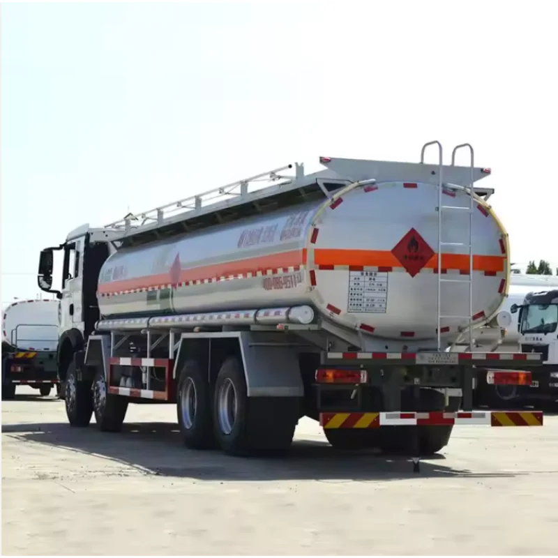 SINOTRUK HOWO Новый 5000L Стальной Топливный бак грузовик дизельный двигатель механическая коробка передач 8x4 привод нового поколения автоцистерна