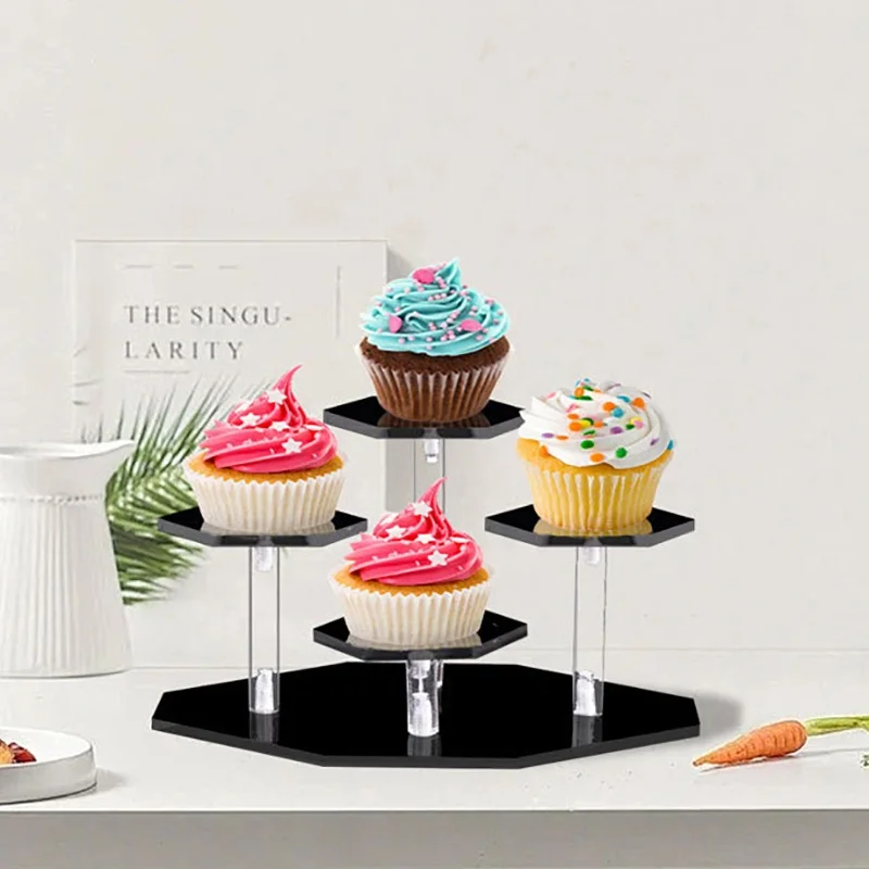 Acrylic 7 Tier Cupcake Stand Acrylic Tower Display Cake Display Rack Acrylic Cake Display Stand