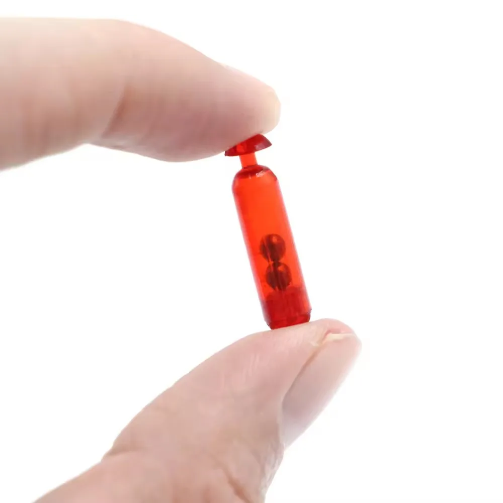 Langsheng Fish Bite Alarm Bell Fishing Alert Plastic Stainless Steel Bell Glass Lure Rattles Outdoor Fishing Accessories