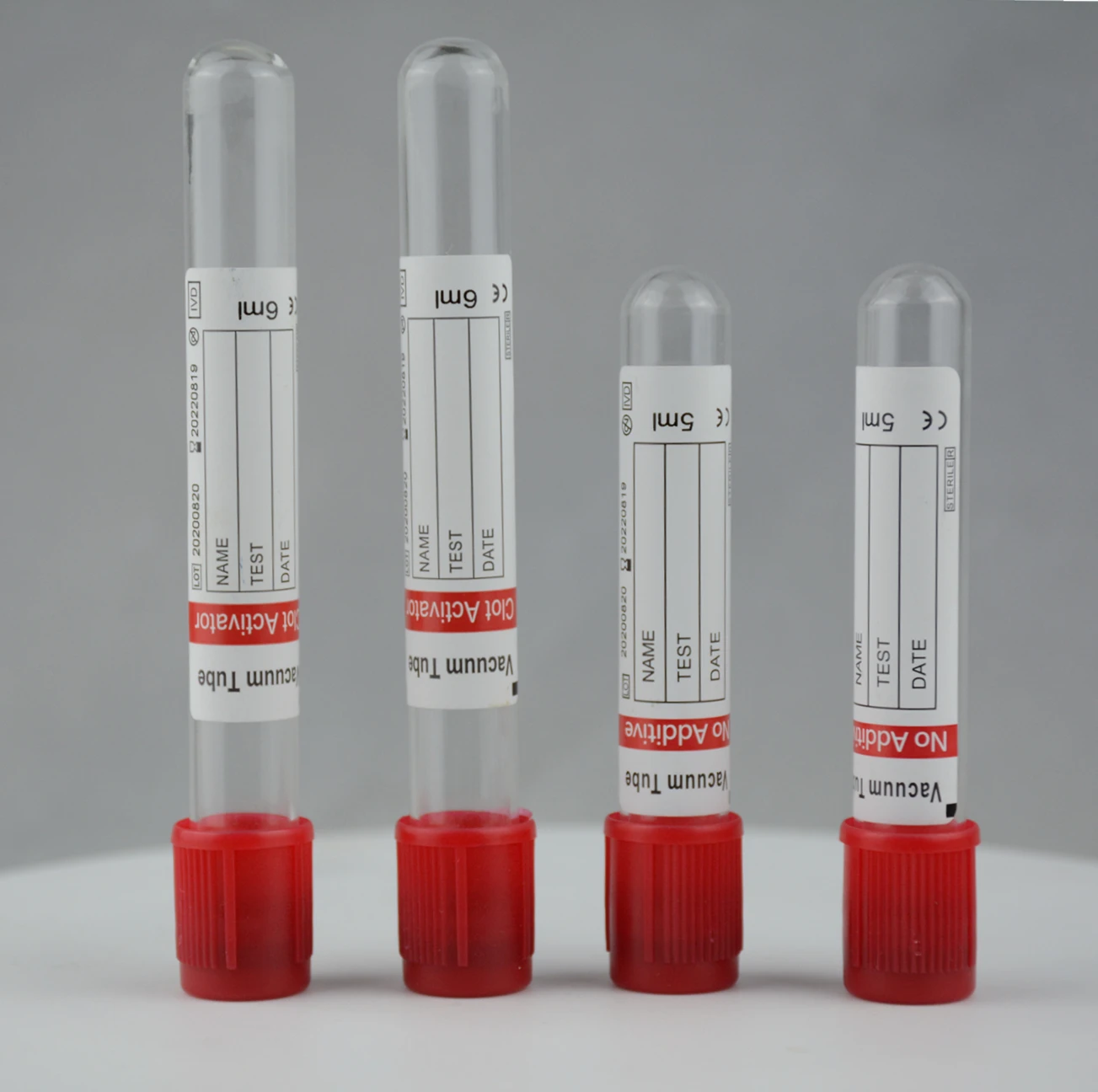 Disposable Medical vacuum blood collection Tube Clot Activator manufacturer