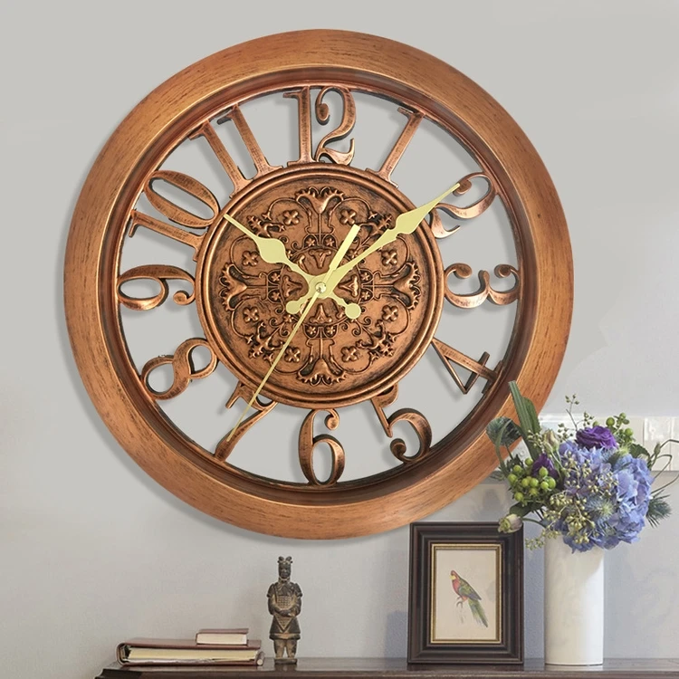 wall clock vintage home decorating