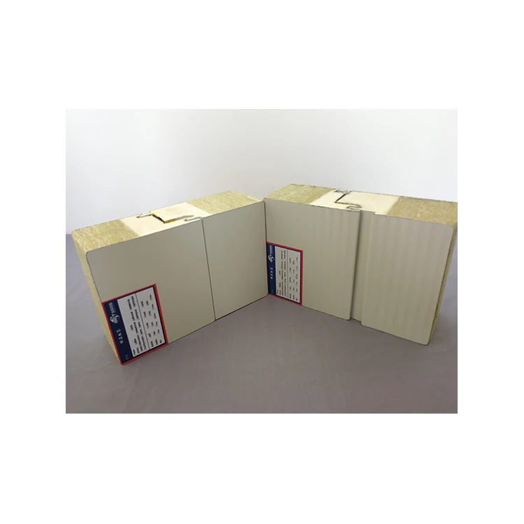 factory steel structure exterior wall cladding sandwich board foam glass wool insulation sandwich panels walls