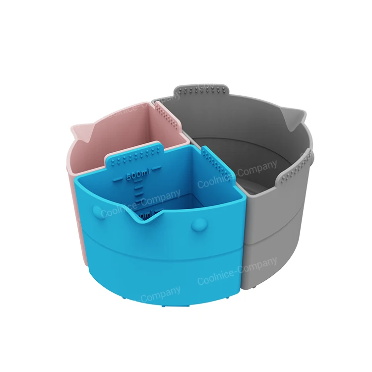 Kitchen utensil Crockpots Slow Cooker Divider Silicone Crock Pot Cooking Liners Insert Reusable Leakproof Liners