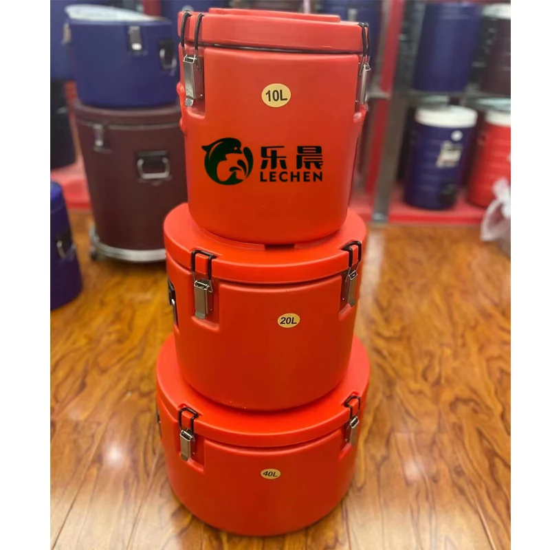 Casserole food warmer set party and  picnic ice cooler box Storage Box food warmer hotpot Extra large double insulated bucket