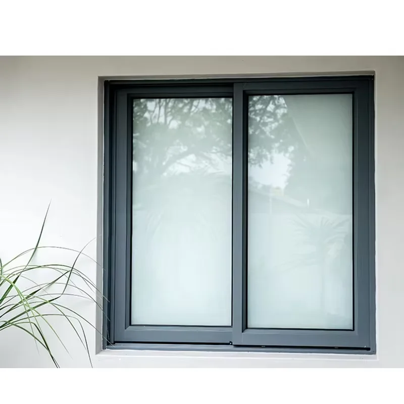 Modern Sliding Windows and Doors Aluminium Alloy & PVC House Designs with Grill Design Glass Window