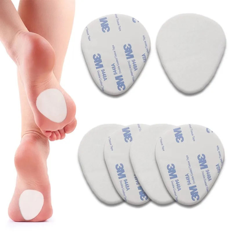 Metatarsal Felt Feet Pads Insert Pads Ball of Foot Cushion Pain Relief Forefoot Support Adhesive Foam Foot Cushion Pad