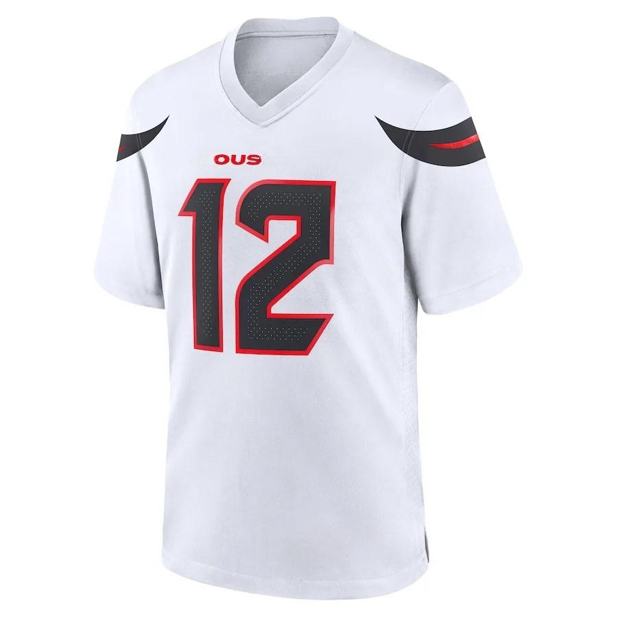 Wholesale American Popular Team Houston No.12 Rugby Jerseys high-quality Customized Rugby Jerseys