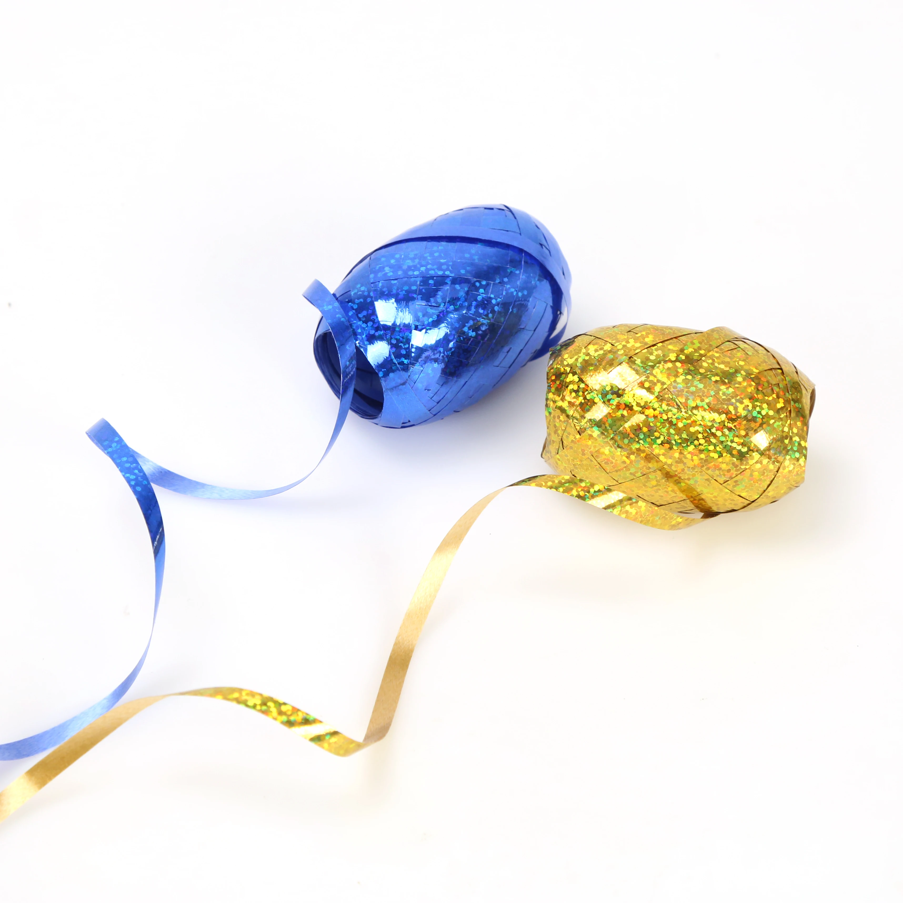 Balloon curling ribbon laster rugby plastic ribbon colorful PP balloon ribbon