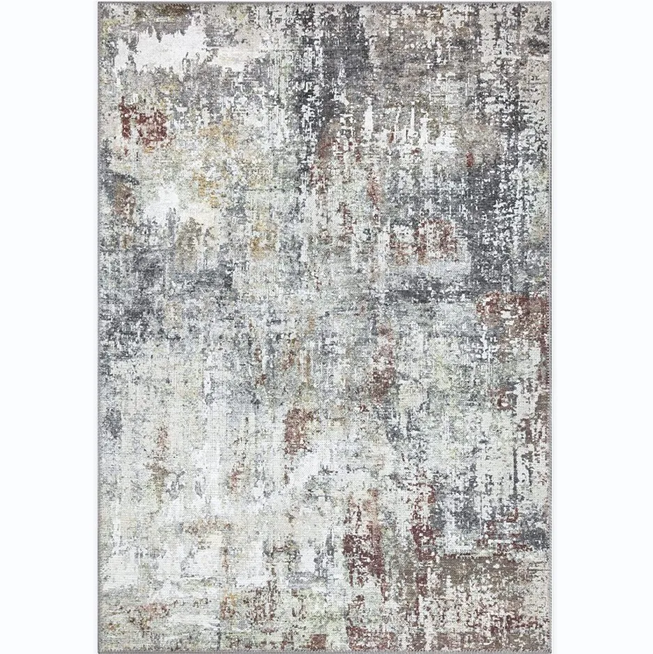 Luxury Print Vintage Distressed Style Home Decorect Living Room Machine Washable Carpet Karpet Area Rug