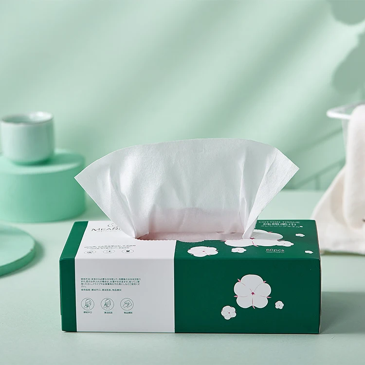 Cotton tissues face cotton tissue viscose thickness disposable face towel
