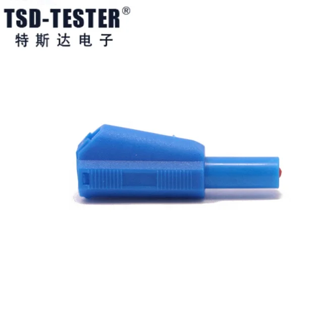 Безопасный Банановый штекер 4 мм с усадочной трубкой