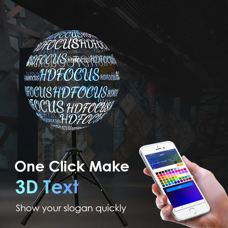 4K 3D Hologram Projector 3D Advertising Holographic Display LED High-End Hologram Equipment