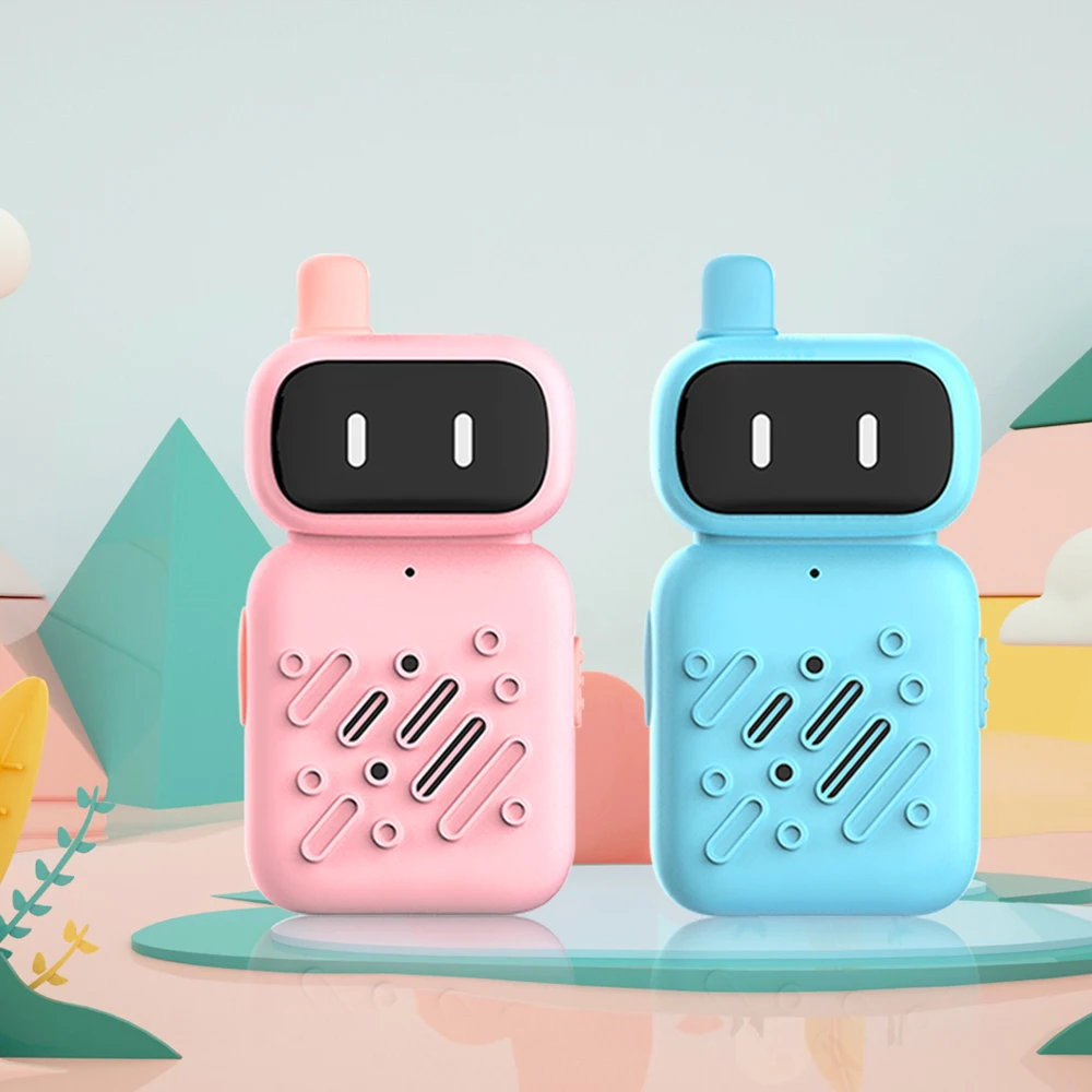 Factory Direct Uhf 462.550-467.7125mhz 0.5w 22ch Kids Children Boy Girl Gift 2 Way Radio Mini Walkie Talkie