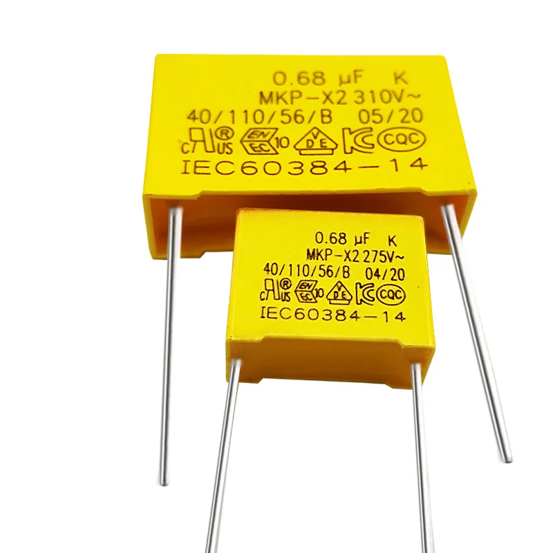 MKP X2 334K 0.33Uf 275Vac 310V Metallized Polypropylene Film Capacitors