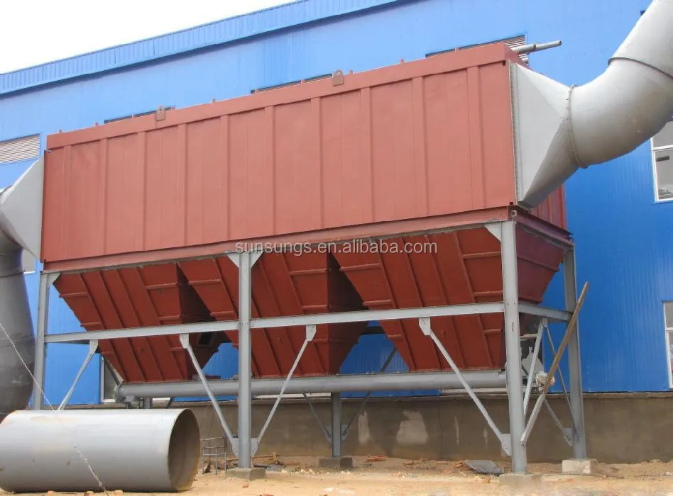 
Industrial Baghouse Filter Dust Collector for Cement Plant 