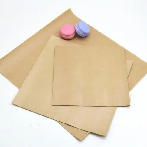 water and oil proofing paper Greaseproof paper For Sandwich Hamburger Food Candy Gift Soap Wrap Packaging