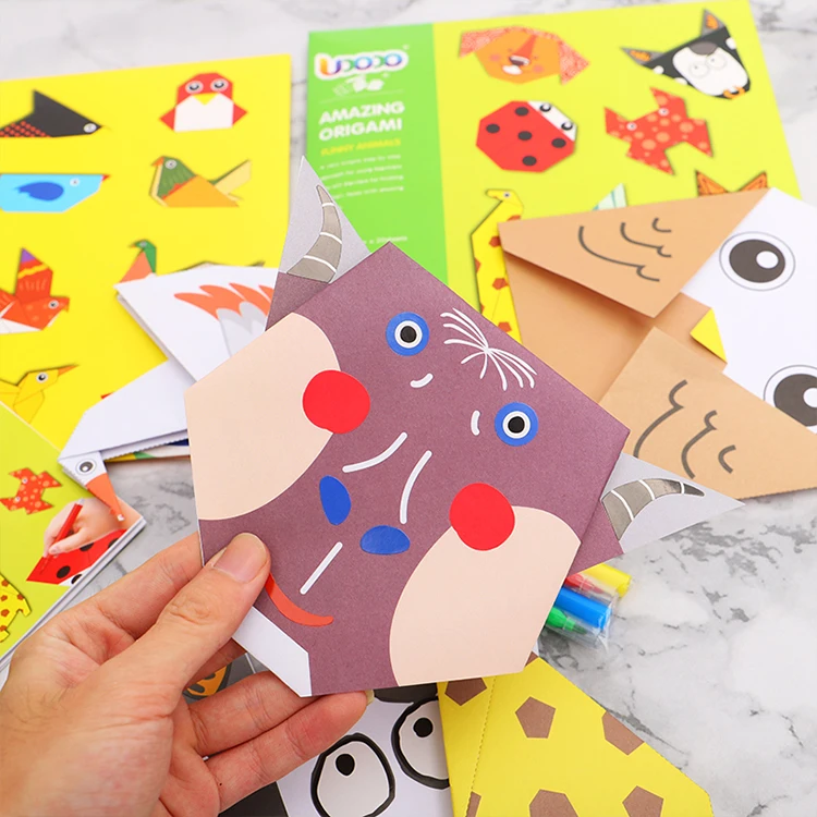 Amazon is selling creative 3D animal origami Diy interactive origami puzzle toys for children