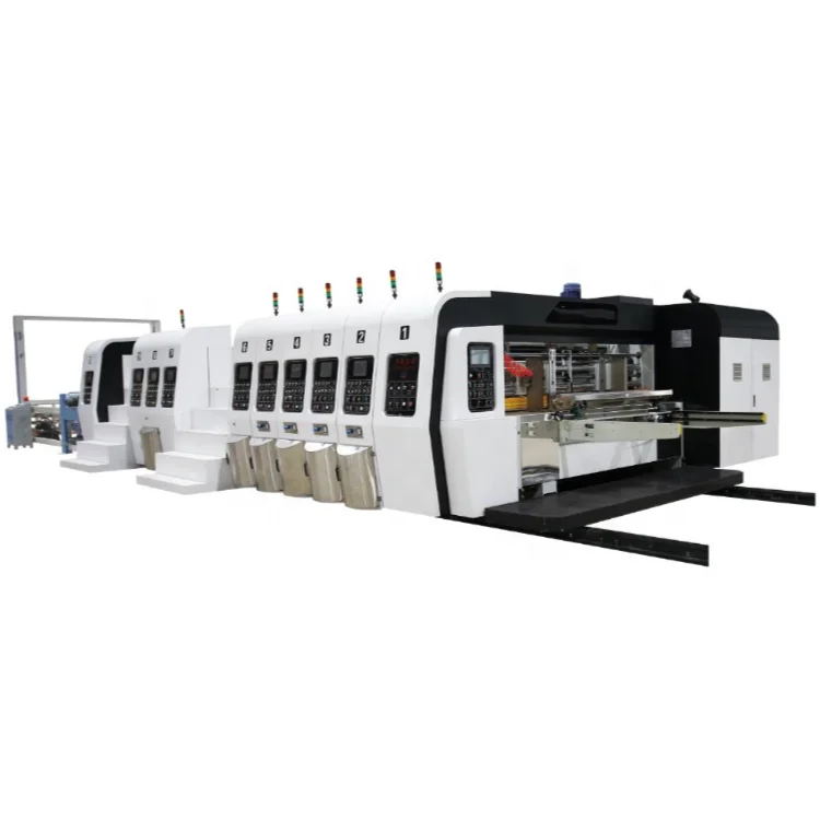 CE certification approved Corrugated paperboard ceramic roller printing machine