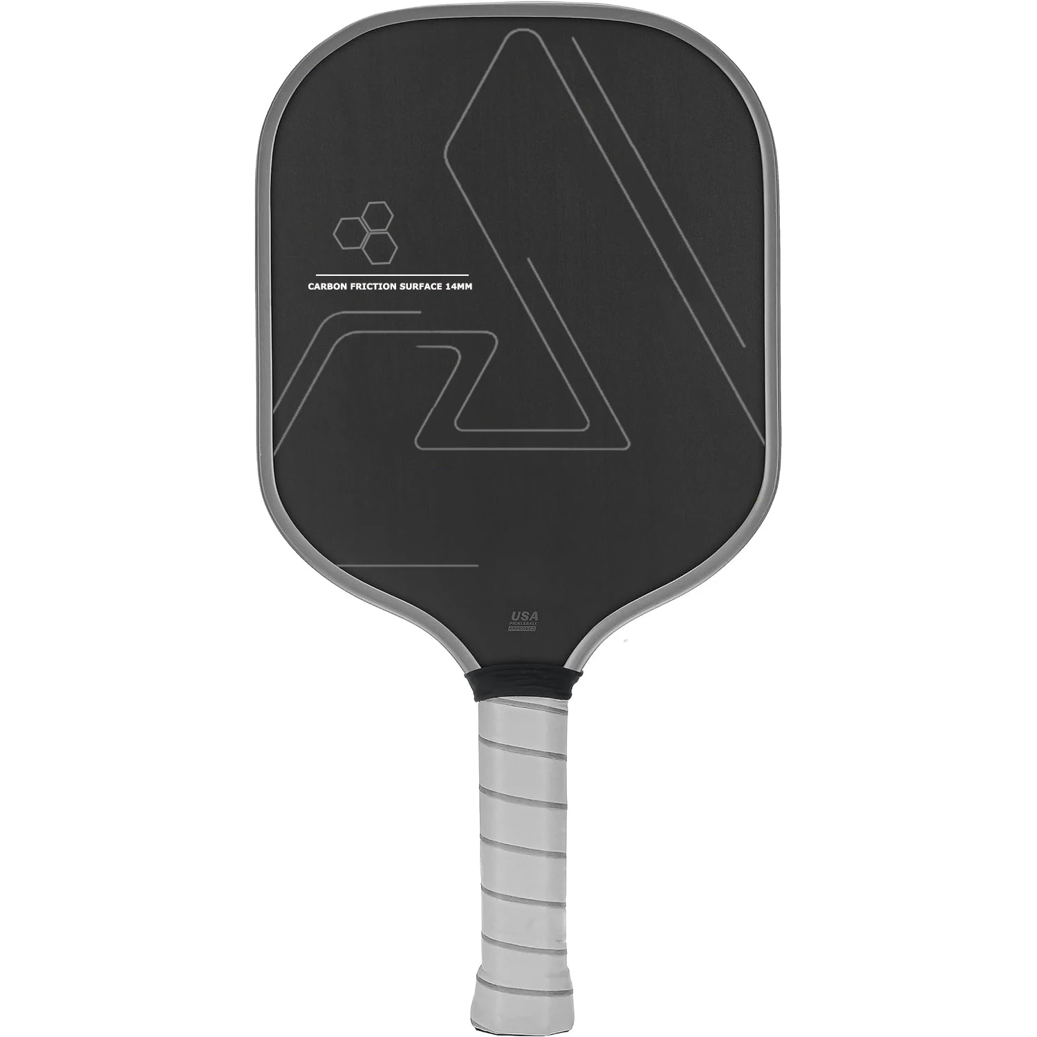 USAPA Approved T700 Carbon Fiber Pickle Paddle (CFS) High Grit Spin,Anti Slip Sweat Absorbing Grip with Cover Case