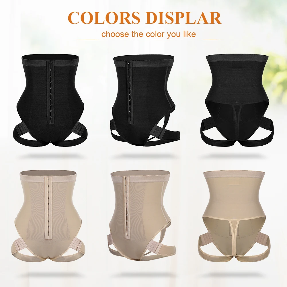 Корректирующее белье с высокой талией для живота, 2021, корректор ягодиц с 2 боковыми лямками, Корректирующее белье, трусики