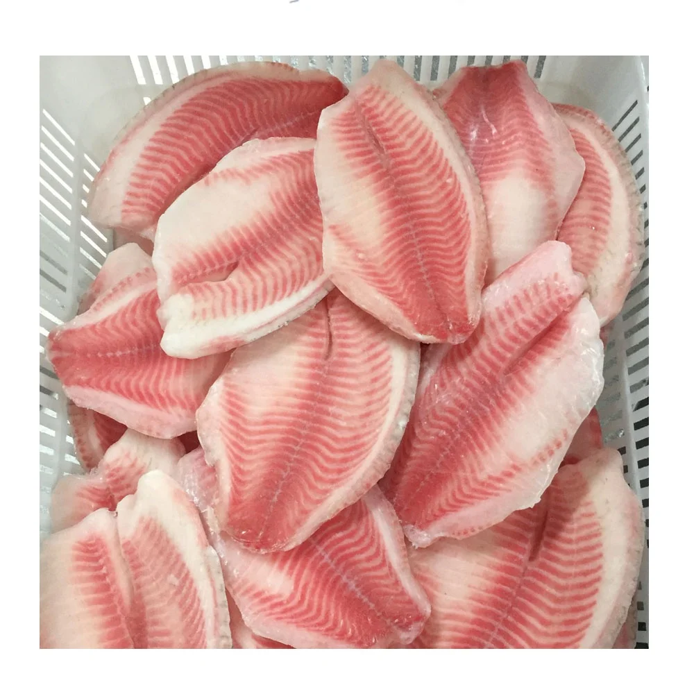 HACCP Approved Best Quality Of Frozen IQF Bulk Tilapia Fillet Fish With Skinless & Boneless Fillet