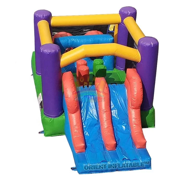 Orient Inflatables Custom mini home party Inflatable kids obstacle course children adventure challenge course for Sale