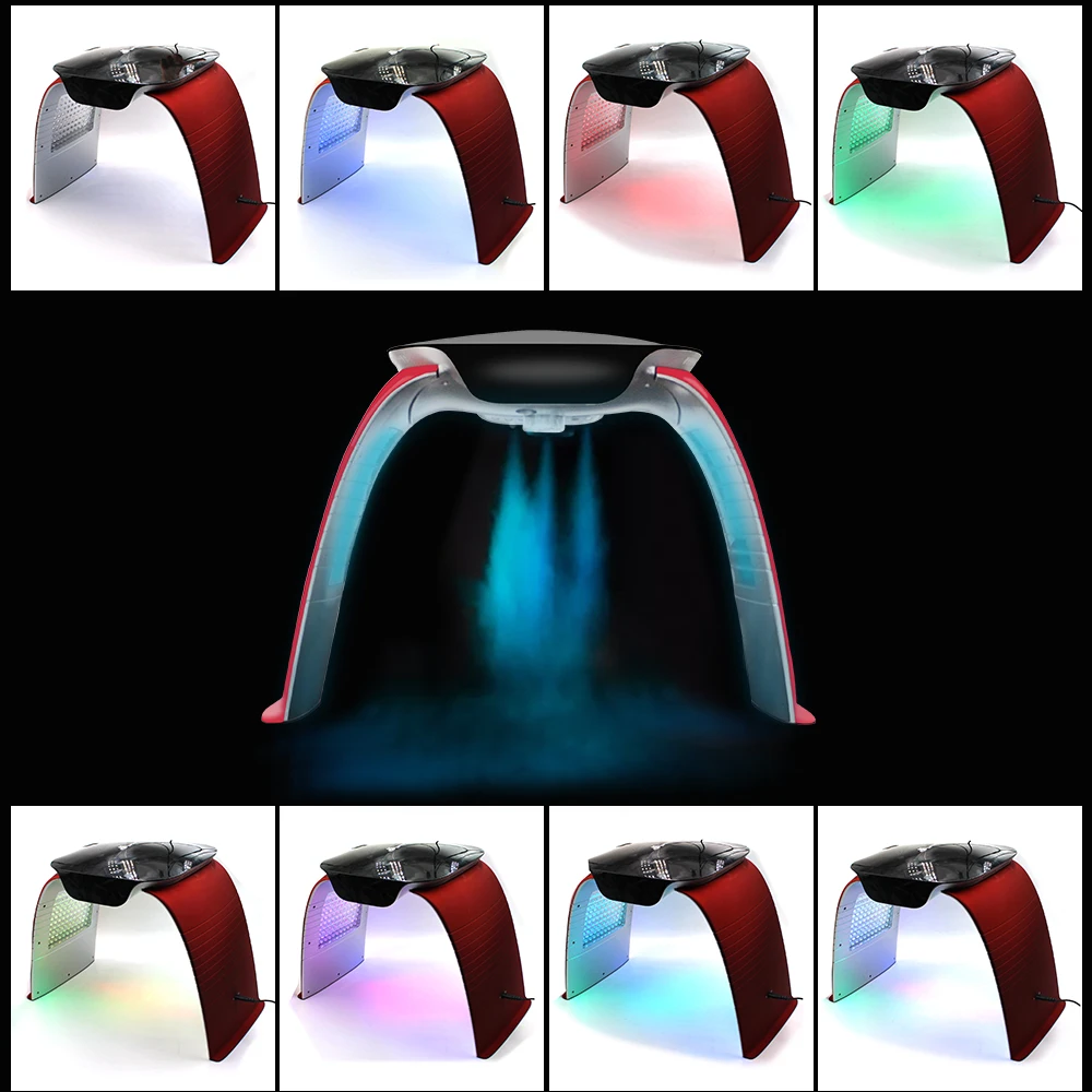 New Product Nano Mist Salon Electric 8 Color Skin Care Other Beauty Led Facial Pdt Light Therapy For Bed Led Therapy Light
