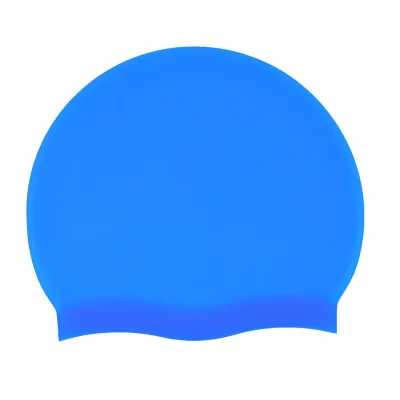 
Custom logo adult or children silicone waterproof solid color swimming cap Z0279-1 