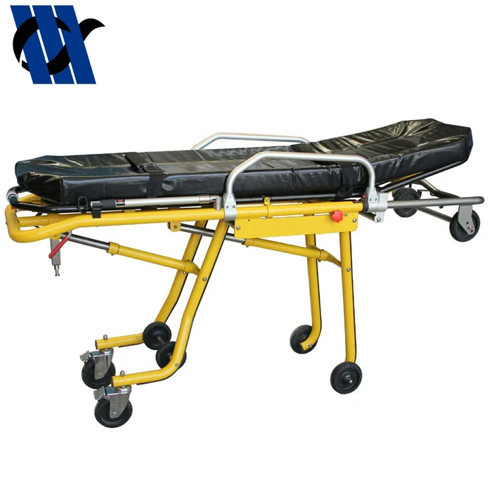 BDST205 Emergency Ambulance Stretcher Bed Can Folded Patient Transfer Ambulance Stretcher For Sale