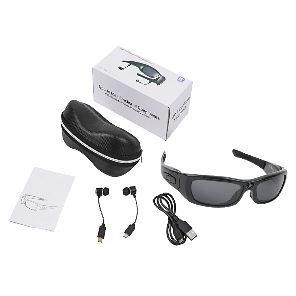 2021 ACPRO  Outdoor 1080P Smart Sunglasses with Video Camera
