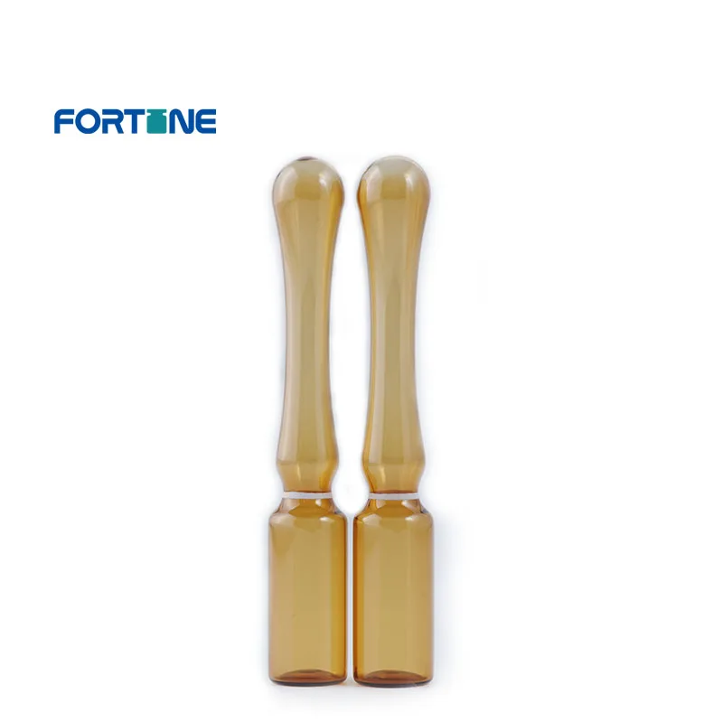 Customized  Transparent Double Sealed Neutral Point Glass Ampoule